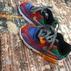Used Nike Air Max 90 Viotech, kids 9, purple, red